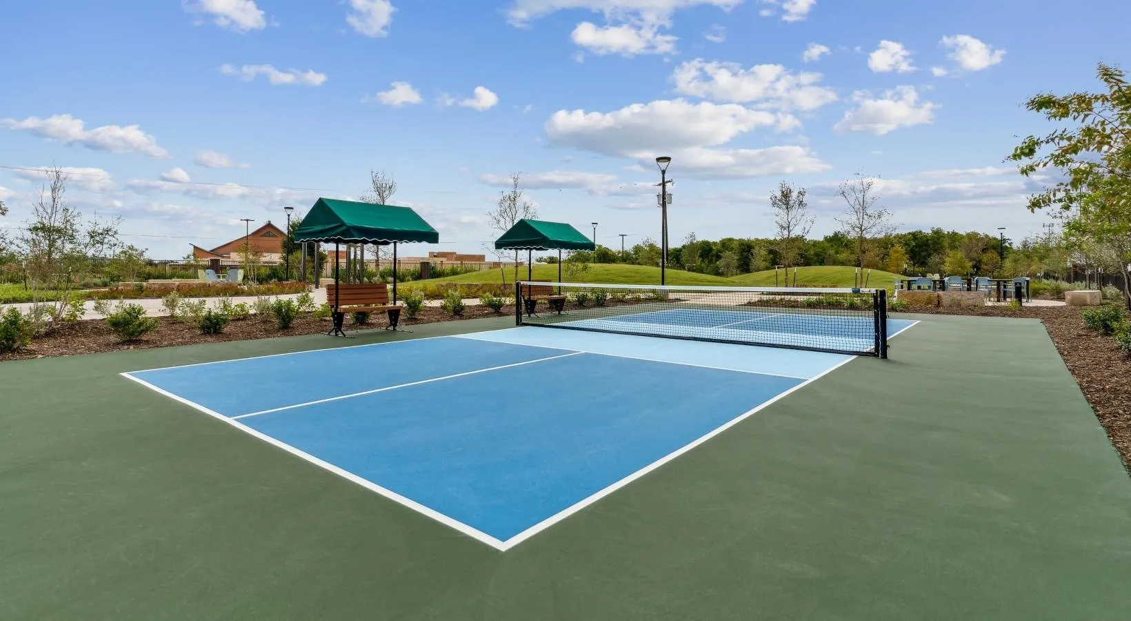 Pickleball court