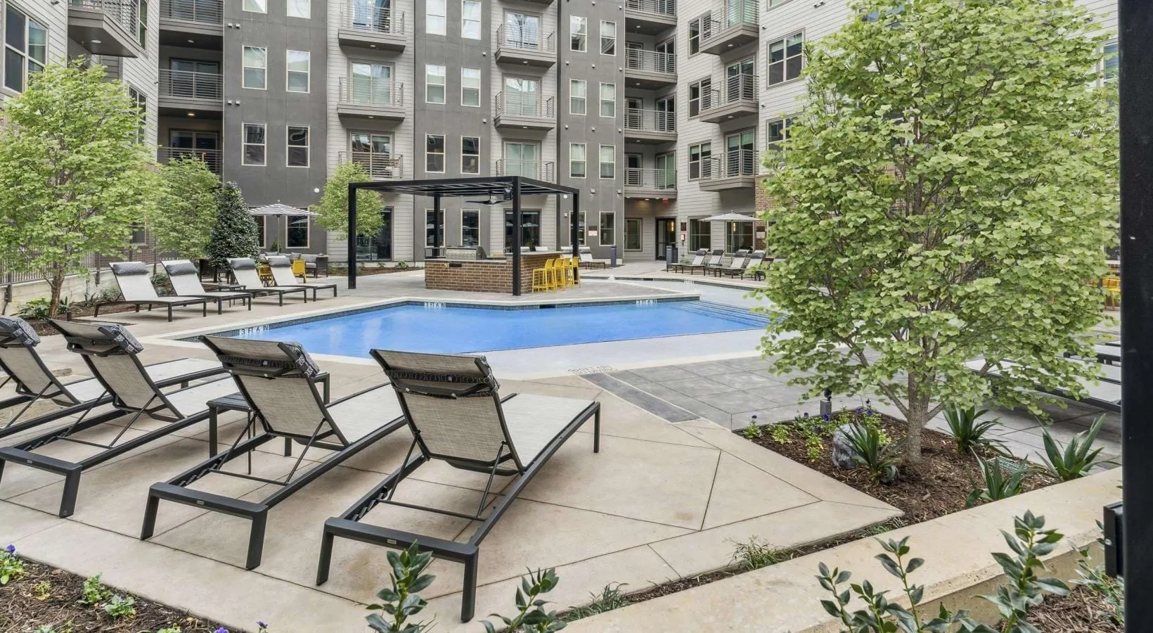 Resort-style pool