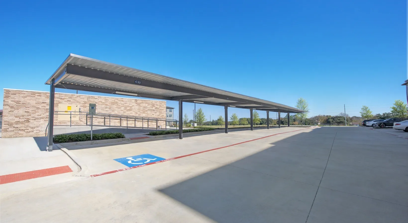 Covered parking