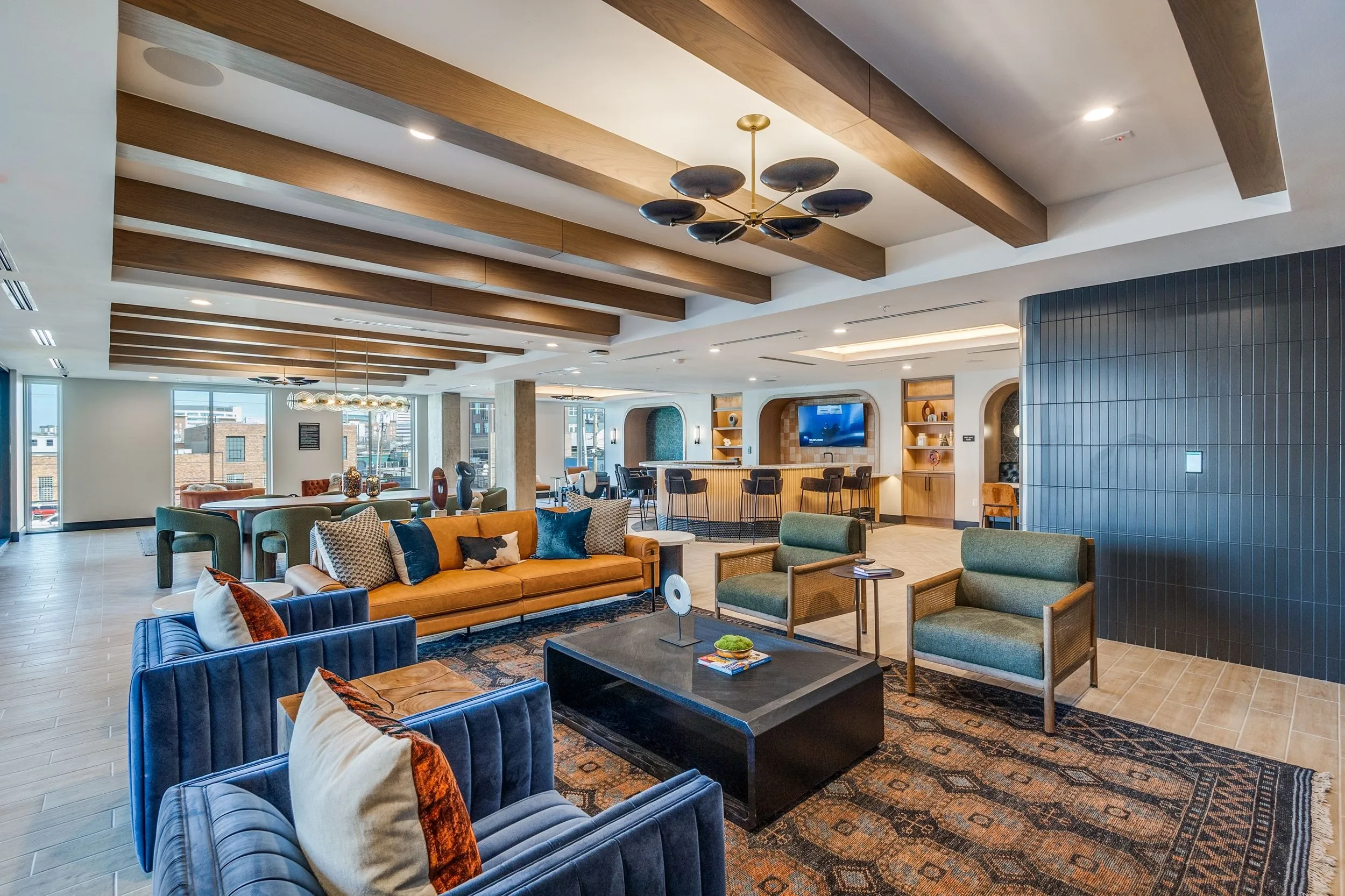 Resident lounge seating
