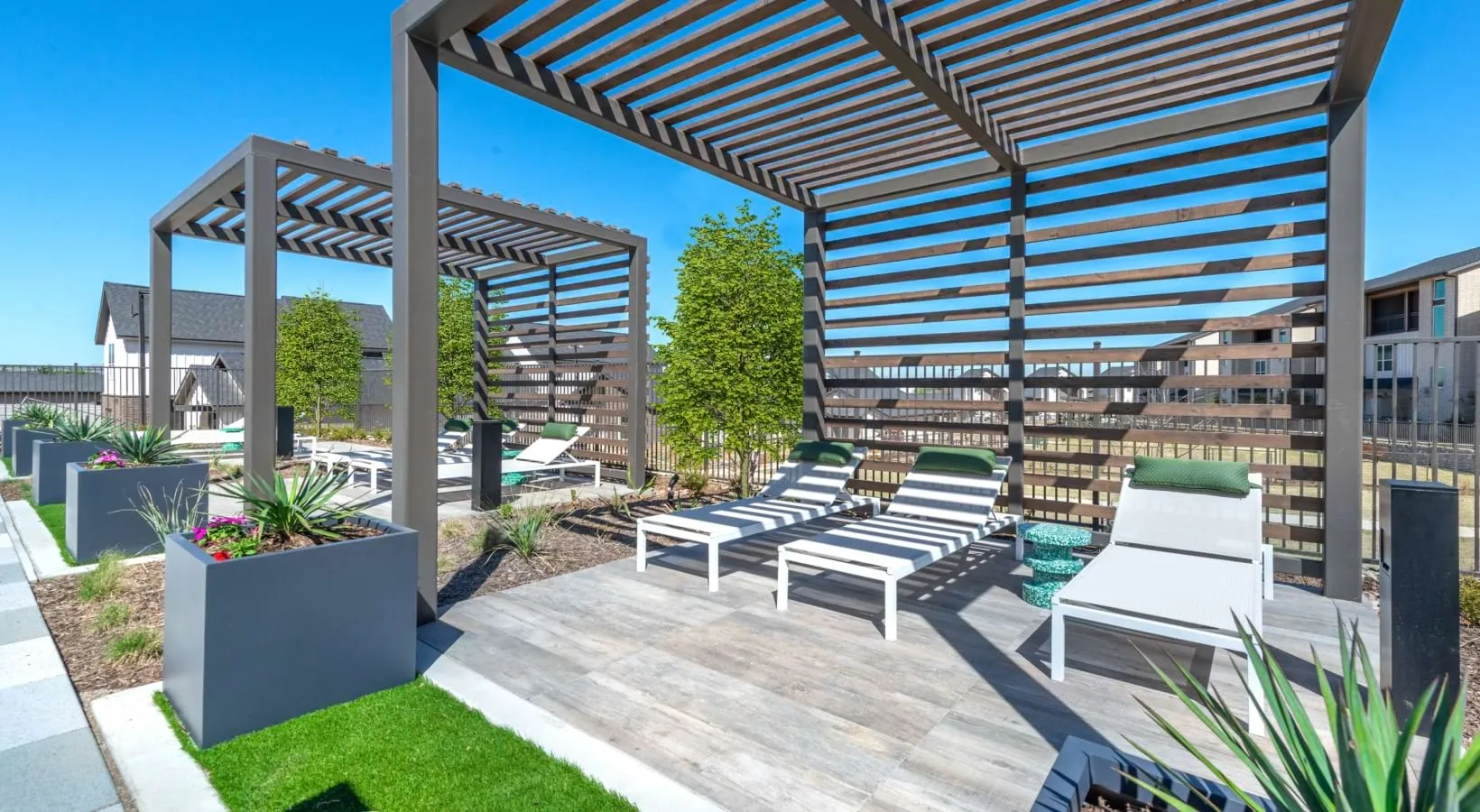 Alpine Village - Resort-inspired pool with private cabanas