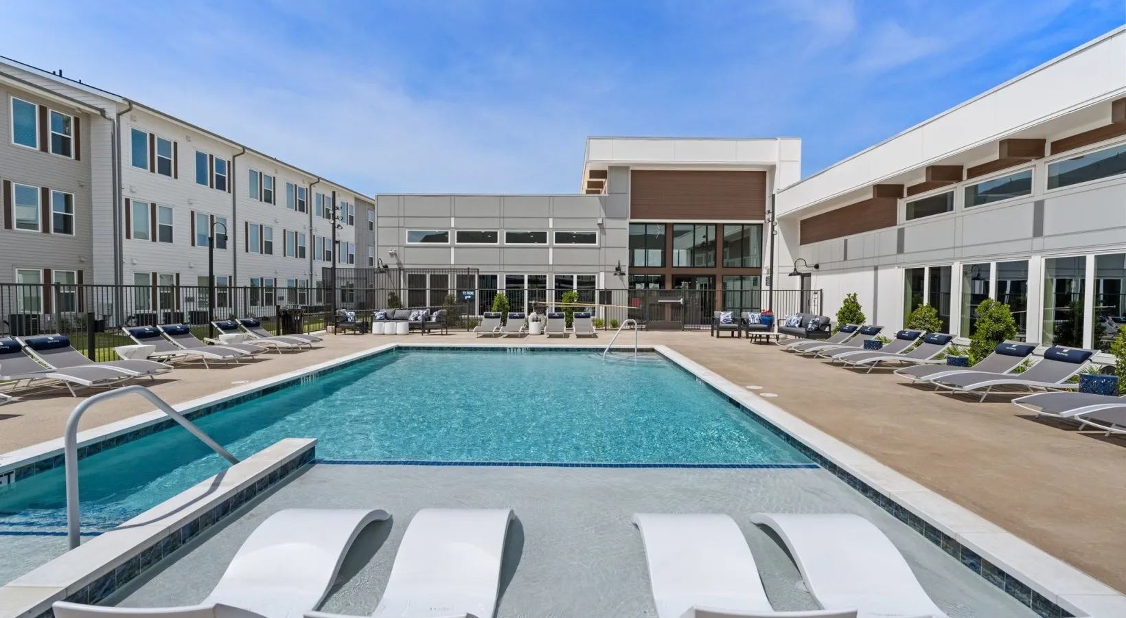 Resort Style Pool at Birchway Quarry Falls