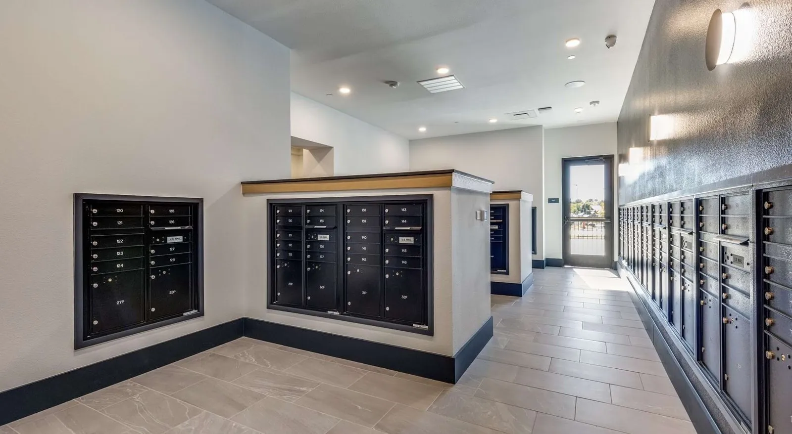 Mail Room at Aven at the Cove