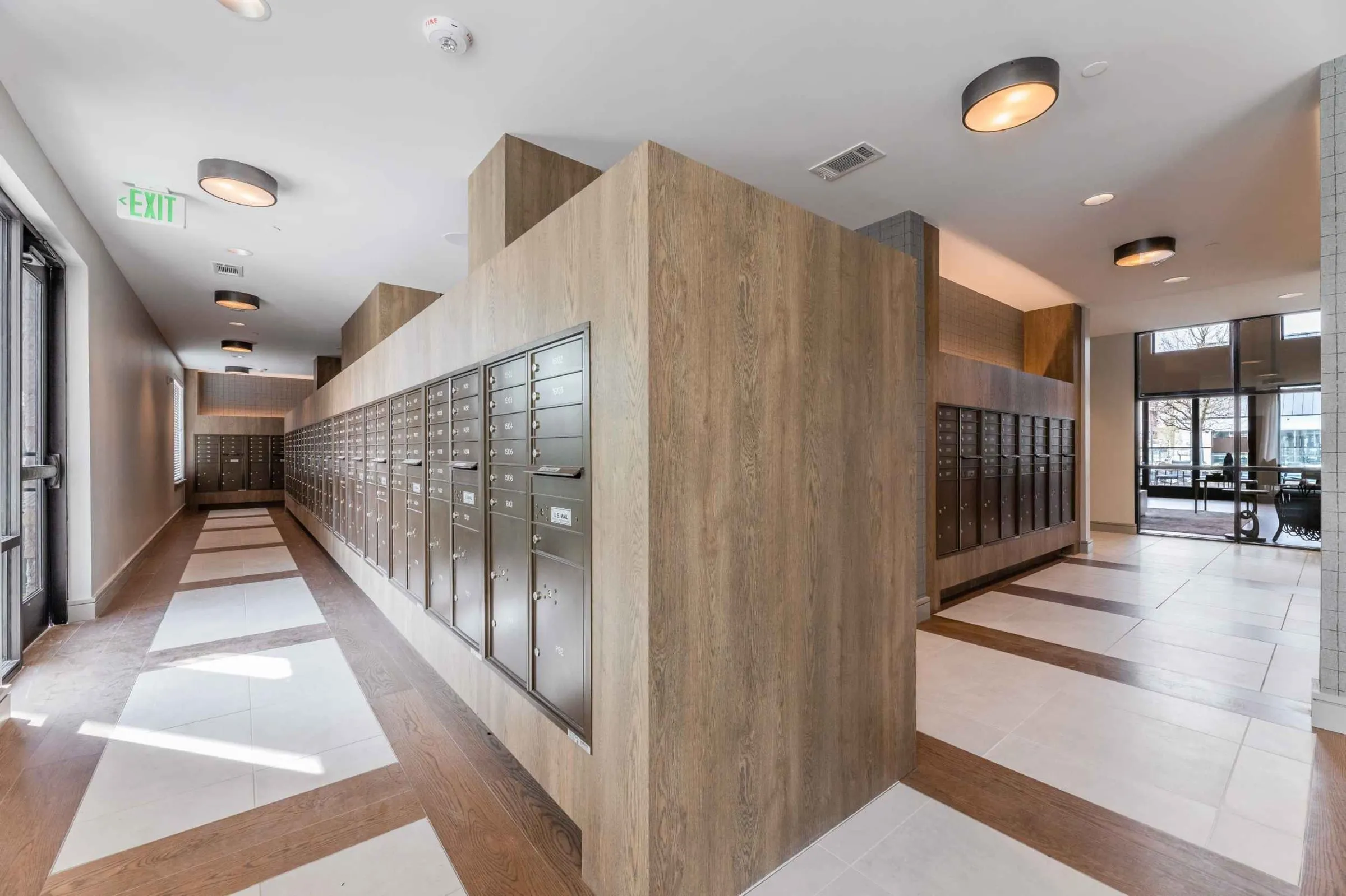 Atlas Crown - Mailroom and package lockers