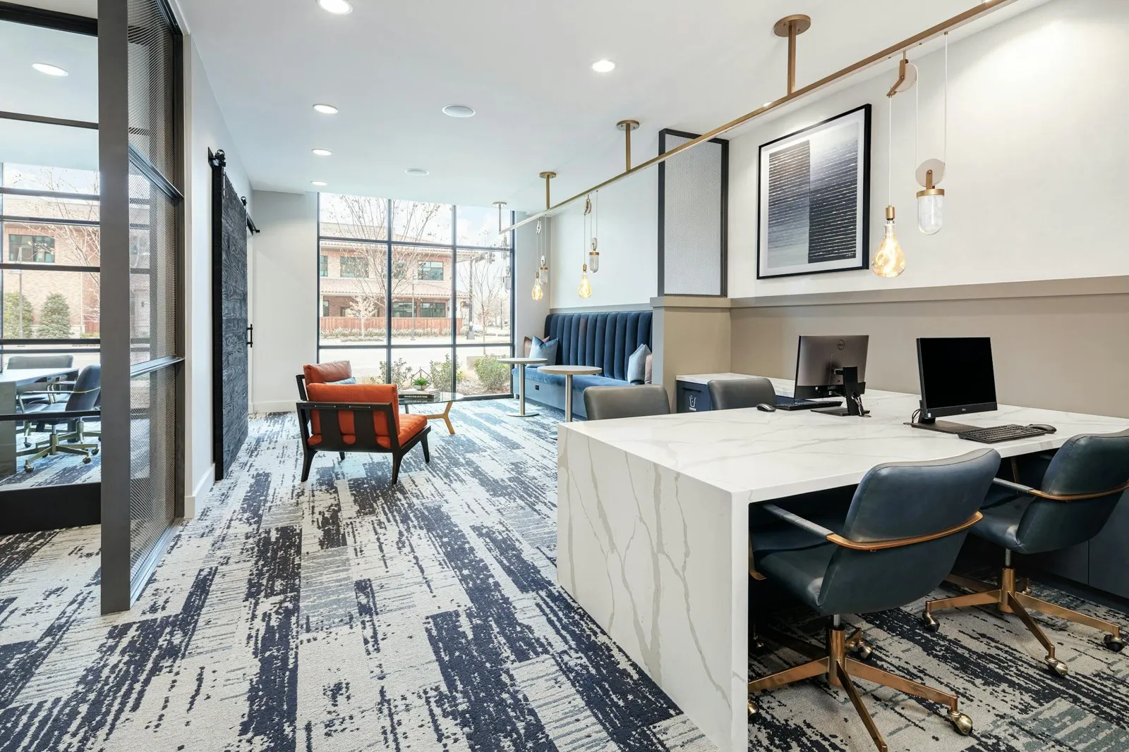 Co-Working Space at AMLI Addison
