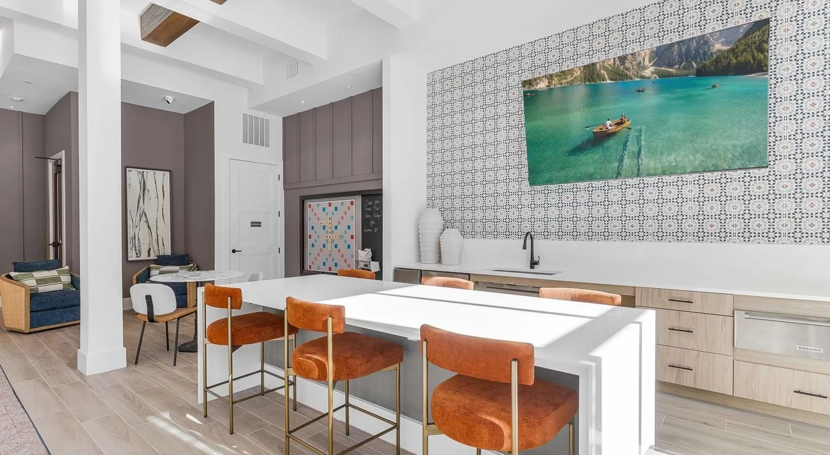 Clubhouse Kitchen at Alta Magnolia