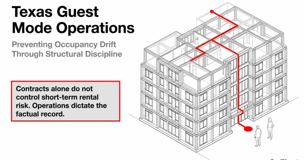Texas Guest Mode Operations: Preventing Occupancy Drift