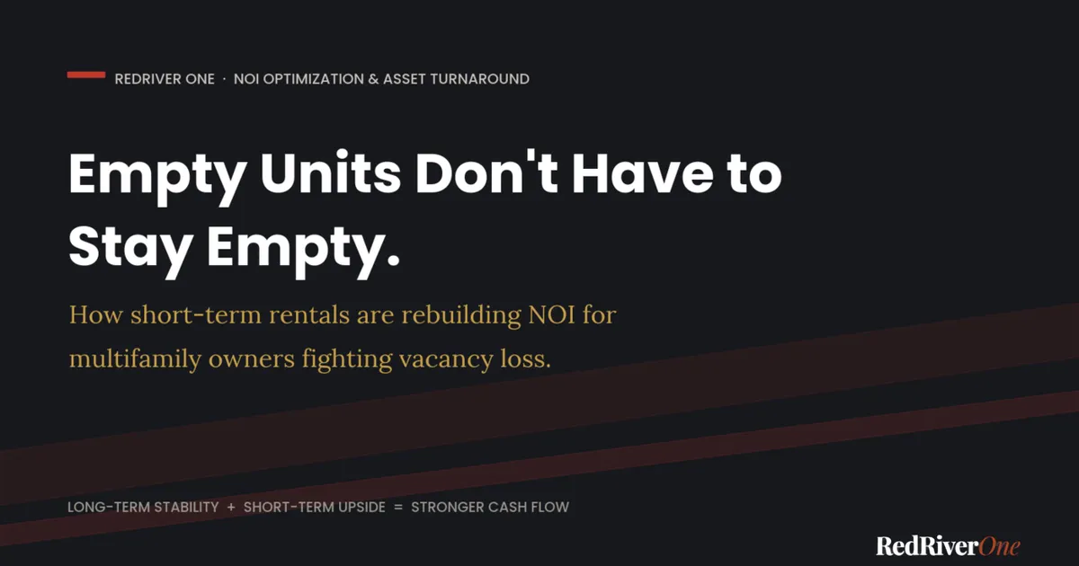 Short-term rentals improving NOI for multifamily property owners