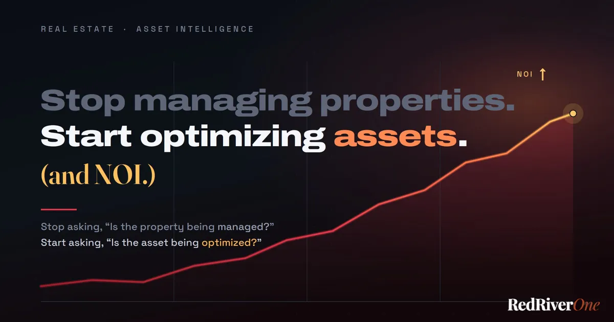 Property management vs asset optimization for NOI growth
