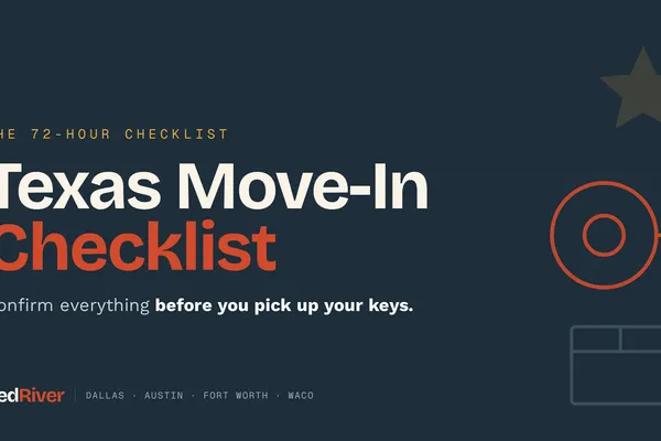 Texas Apartment Move-In Checklist Before You Get Keys (2026)