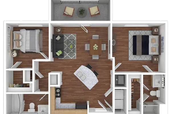 2 Bedroom – image 1