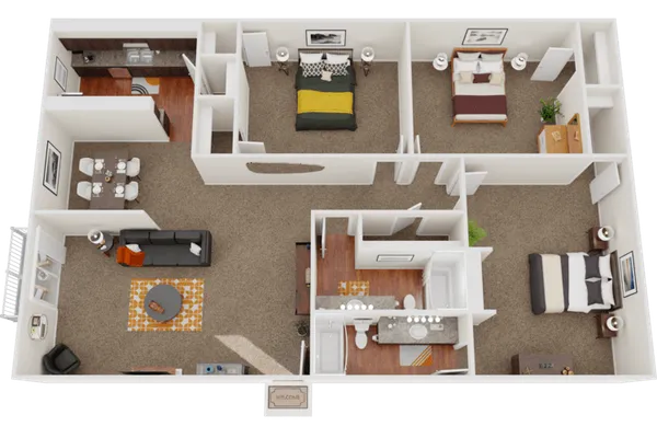 3 Bed 2 Bath - 3C – image 1