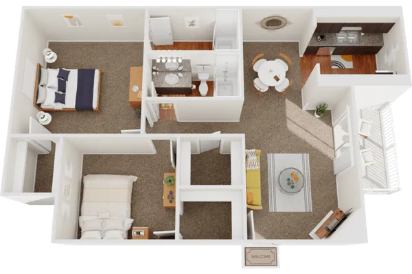 2 Bed 2 Bath - 2F – image 1